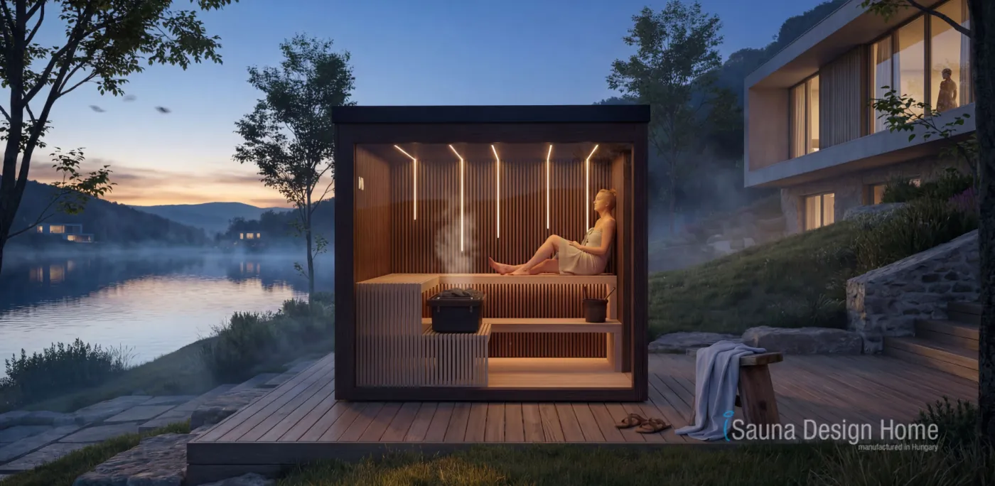 custom made sauna house