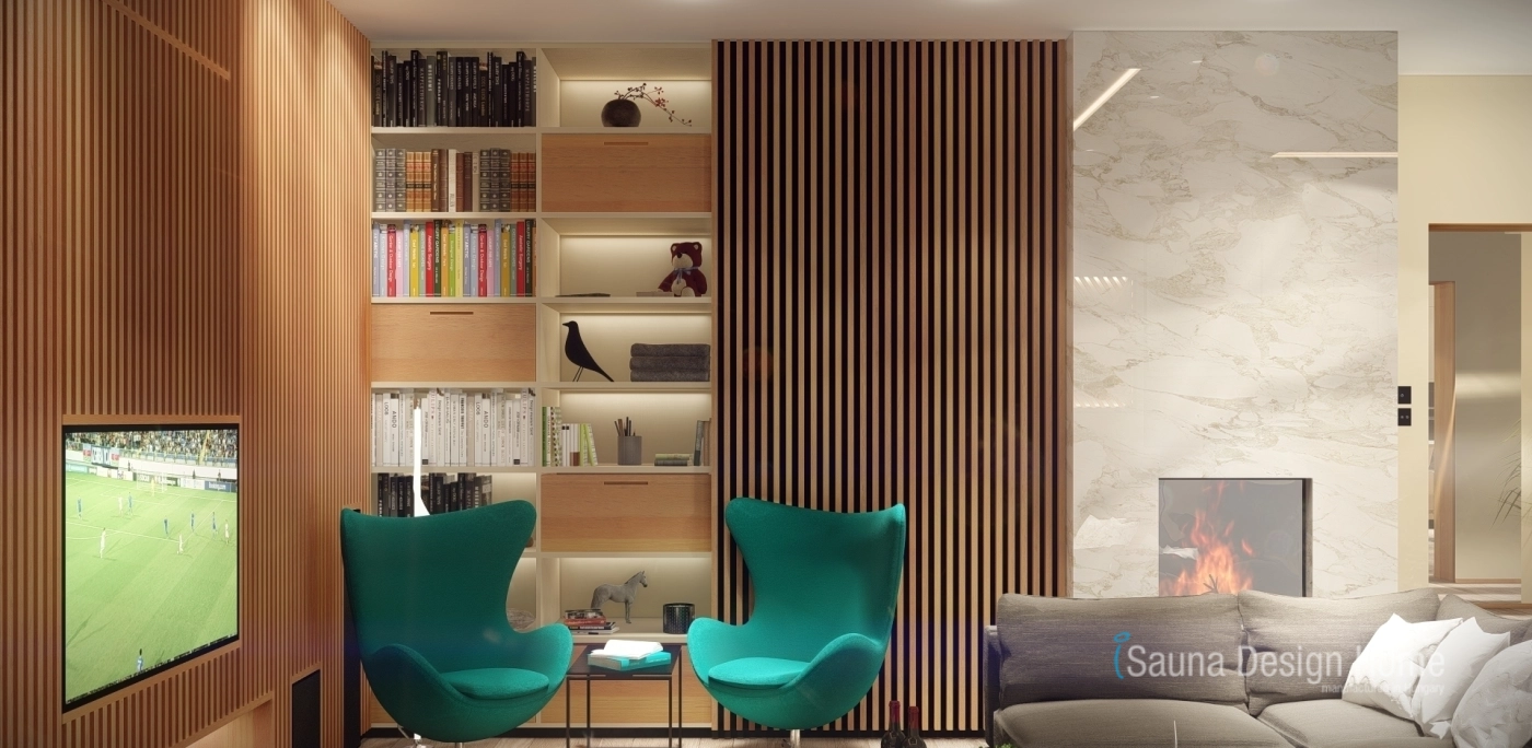 Family house interior design