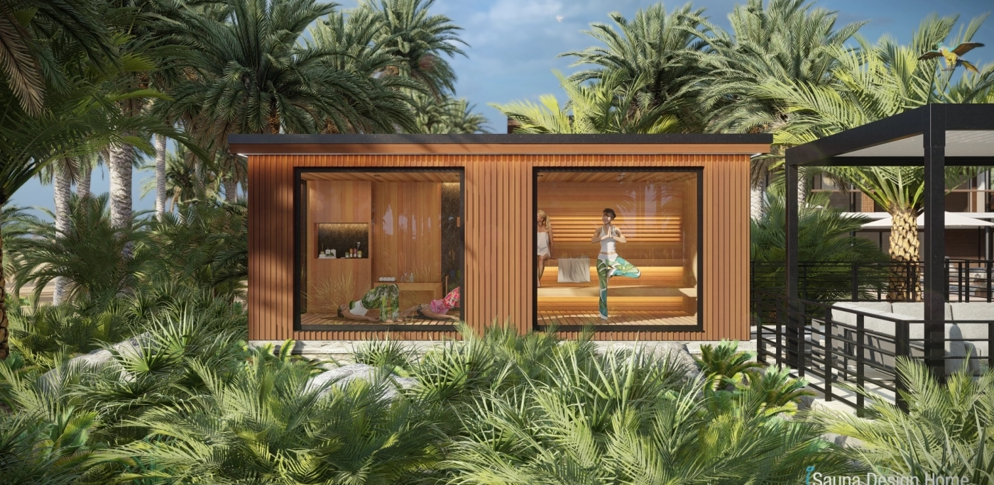 yoga and sauna in your home