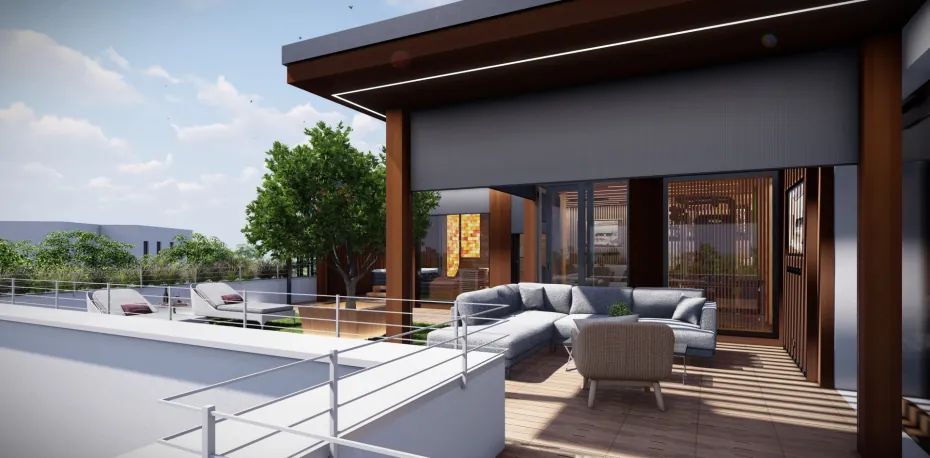 Unique Penthouse Sauna Wellness Terrace 