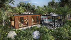 hot yoga studio in your garden