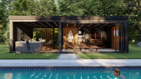 Outdoor wellness house