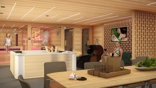 individual sauna wellness house