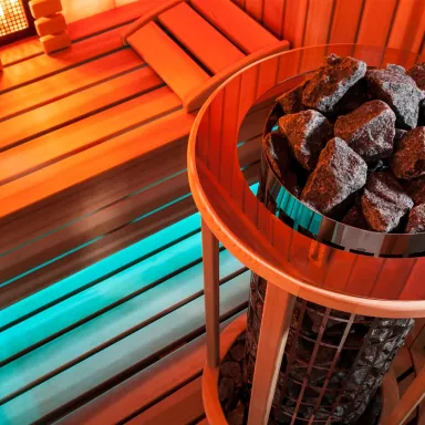 Individual design sauna Individual design sauna