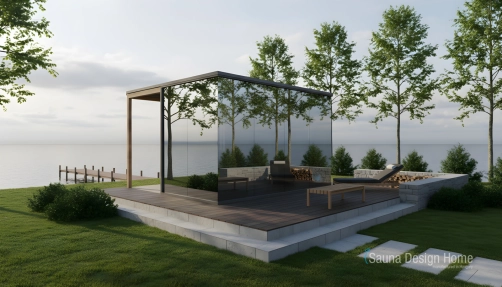 Designer Wellness Sauna House Planning