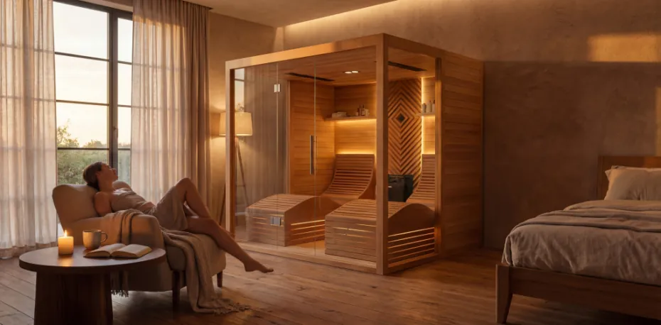 standard saunas, modern saunas, saunahouses