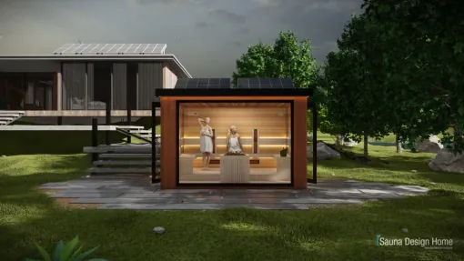 4 people sauna