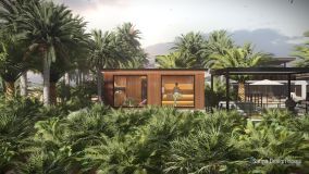 sauna house with yoga studio