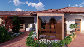 Luxury design sauna
