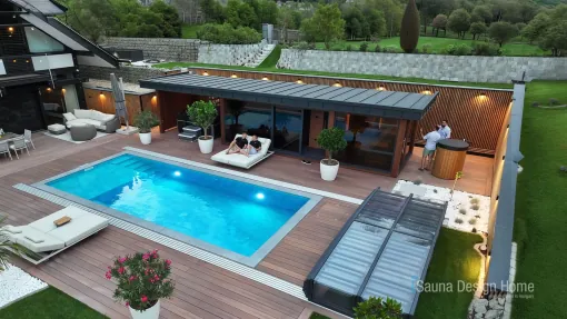 Sauna House with Pool in Csillebérc Sauna House with Pool in Csillebérc