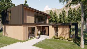 Exterior wooden facades