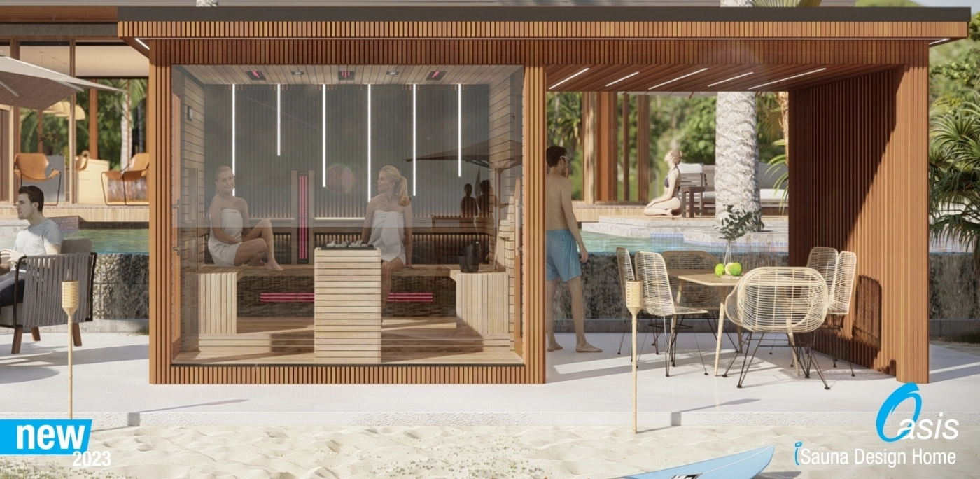 Oasis - 4 season modular house -  with design wall