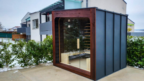 Outdoor sauna production Canterbury