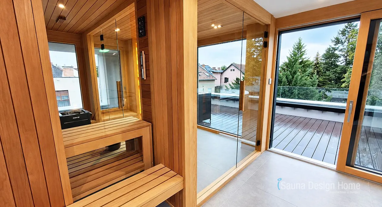 Panoramic Finnish Sauna