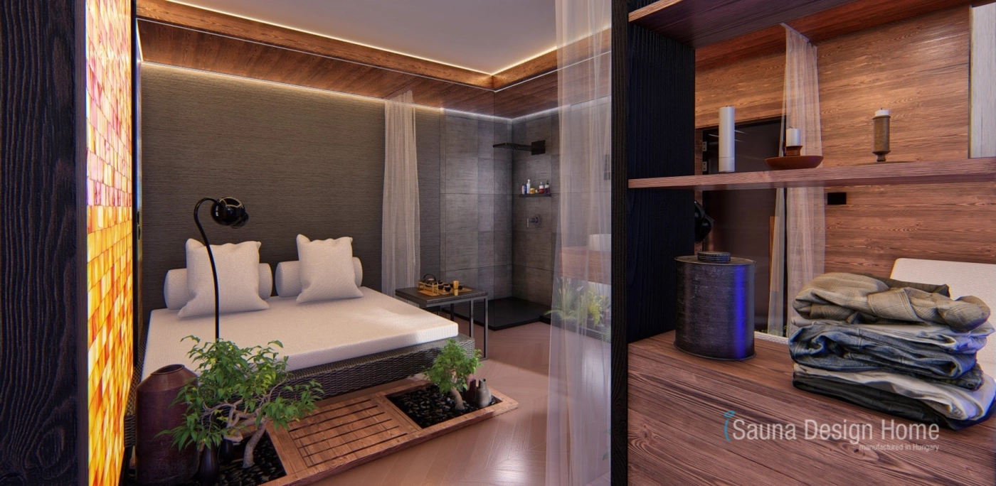bedroom wood panelling