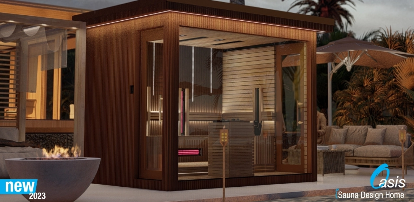 Oasis - 4 season modular house -  outdoor sauna Kabin