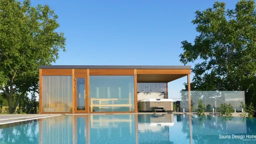  Custom Sauna Design and Garden Pools
