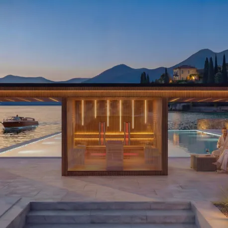 sauna house, wintergarden modular 4 seasons wellness house - Oasis