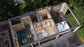  premium sauna house