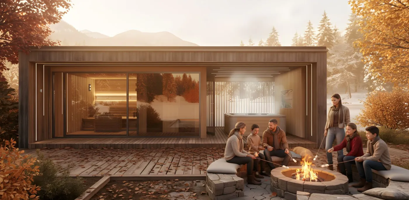 Modern wellness house