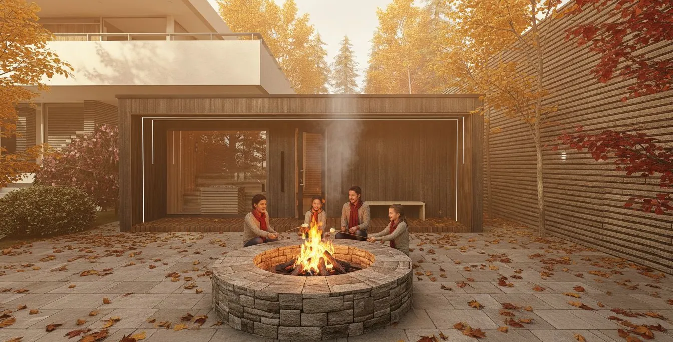 Minimalist sauna
