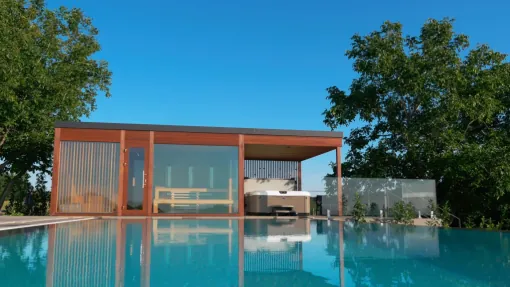 Outdoor Sauna Wellness House