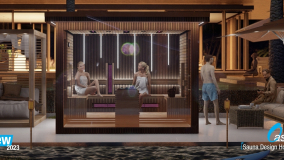 Oasis - 4 season modular house -  outdoor sauna Kabin
