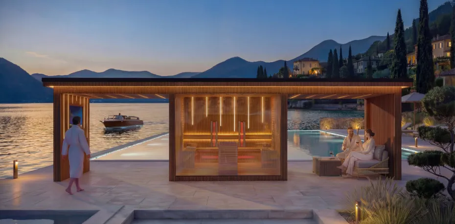 sauna house, wintergarden modular 4 seasons wellness house - Oasis