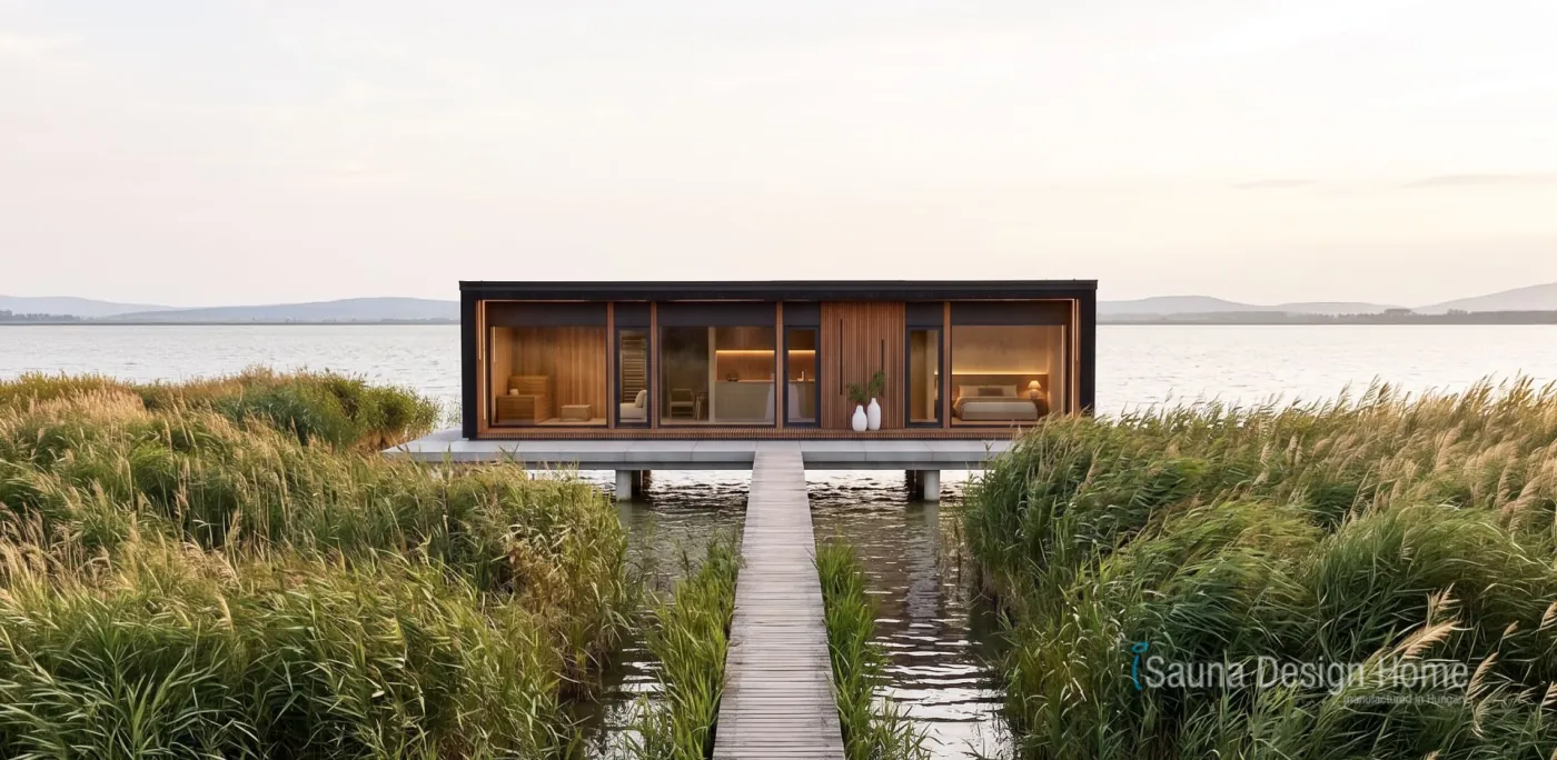 Luxury Tiny House Over Water