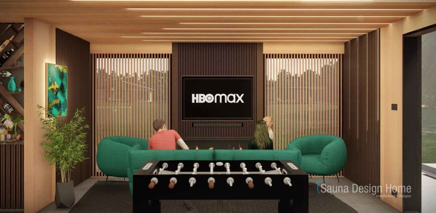 blinds and cinema room