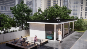 Outdoor premium sauna