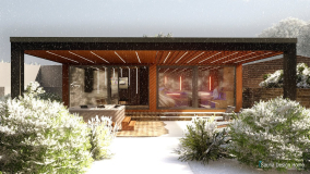 Premium sauna house above all else