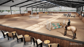 indoor equestrian center