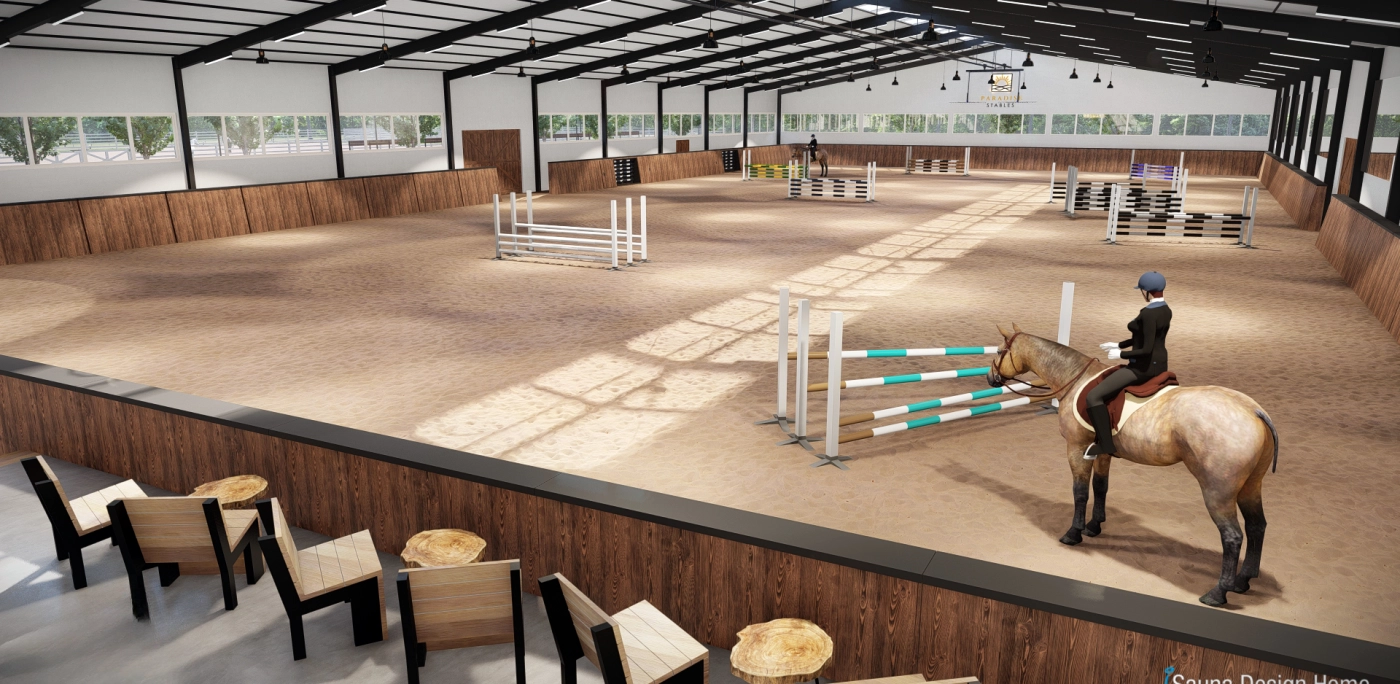 indoor equestrian center
