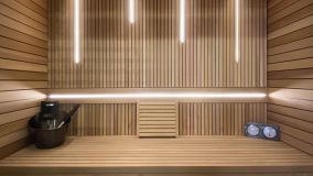 sauna at home
