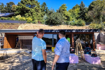 Sauna House Handover 
