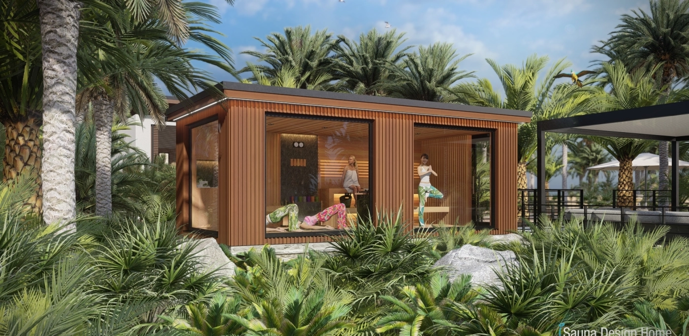 custom sauna construction