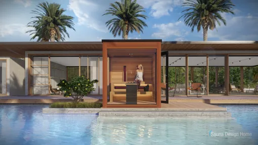 Garden saunas - home sauna houses for generations - iSauna Design Kft.