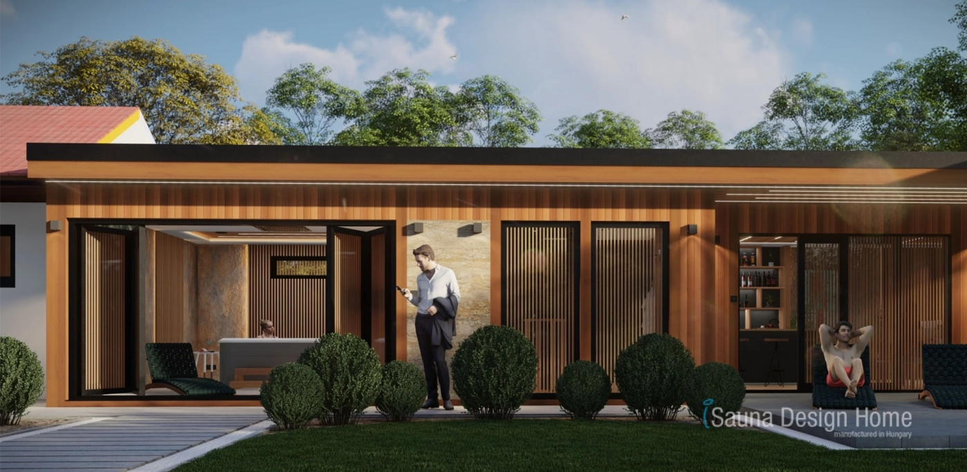 garden sauna house