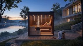 custom made sauna house