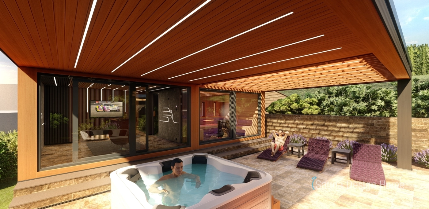 Sauna wellness at home
