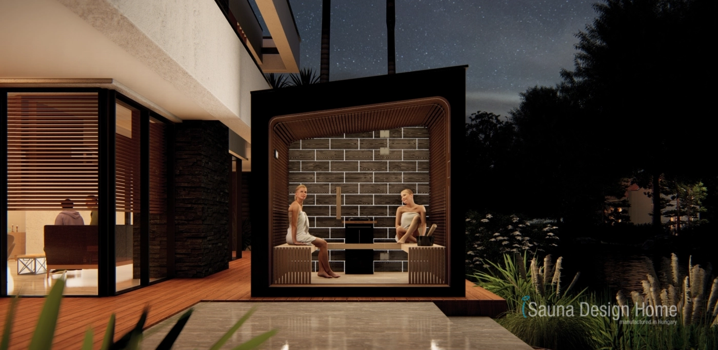 Custom outdoor saunas, sauna houses