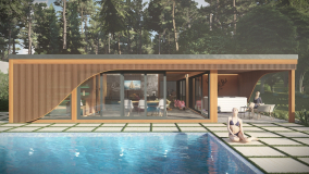 luxury wellness house building