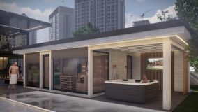 modern sauna house