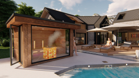 Garden sauna design