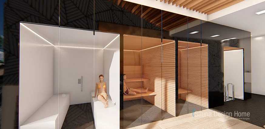 Interior design and design fitness room