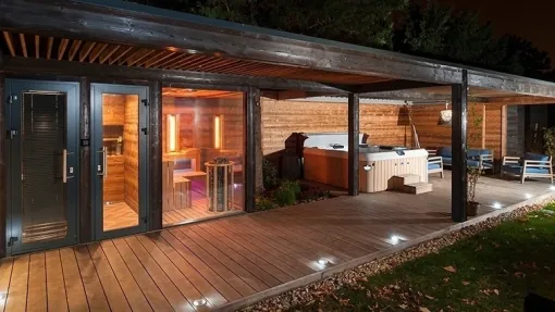 The Health Benefits of Outdoor Saunas The Health Benefits of Outdoor Saunas