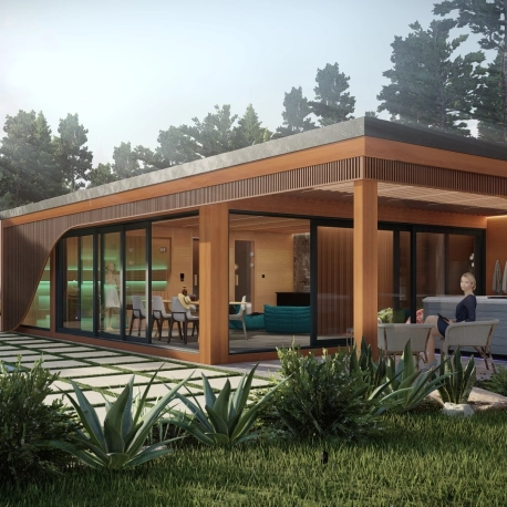 Private, family wellness house