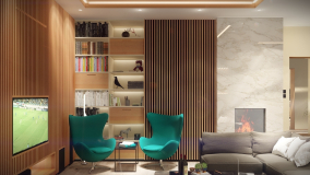 Family house interior design