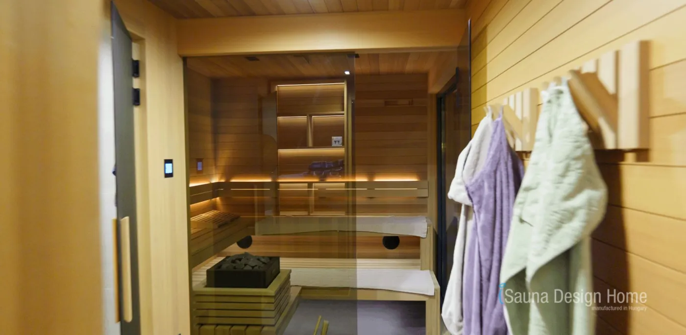 Custom sauna interior